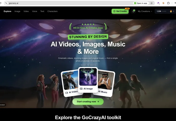 GoCrazyAI screenshot 1