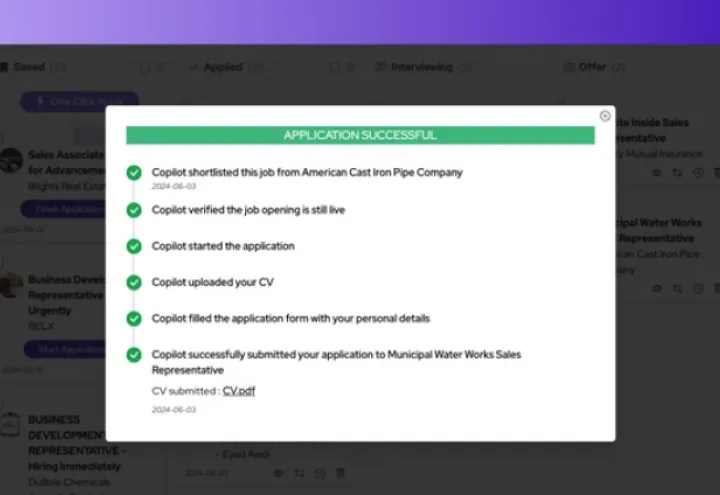 JobsAICopilot screenshot 1