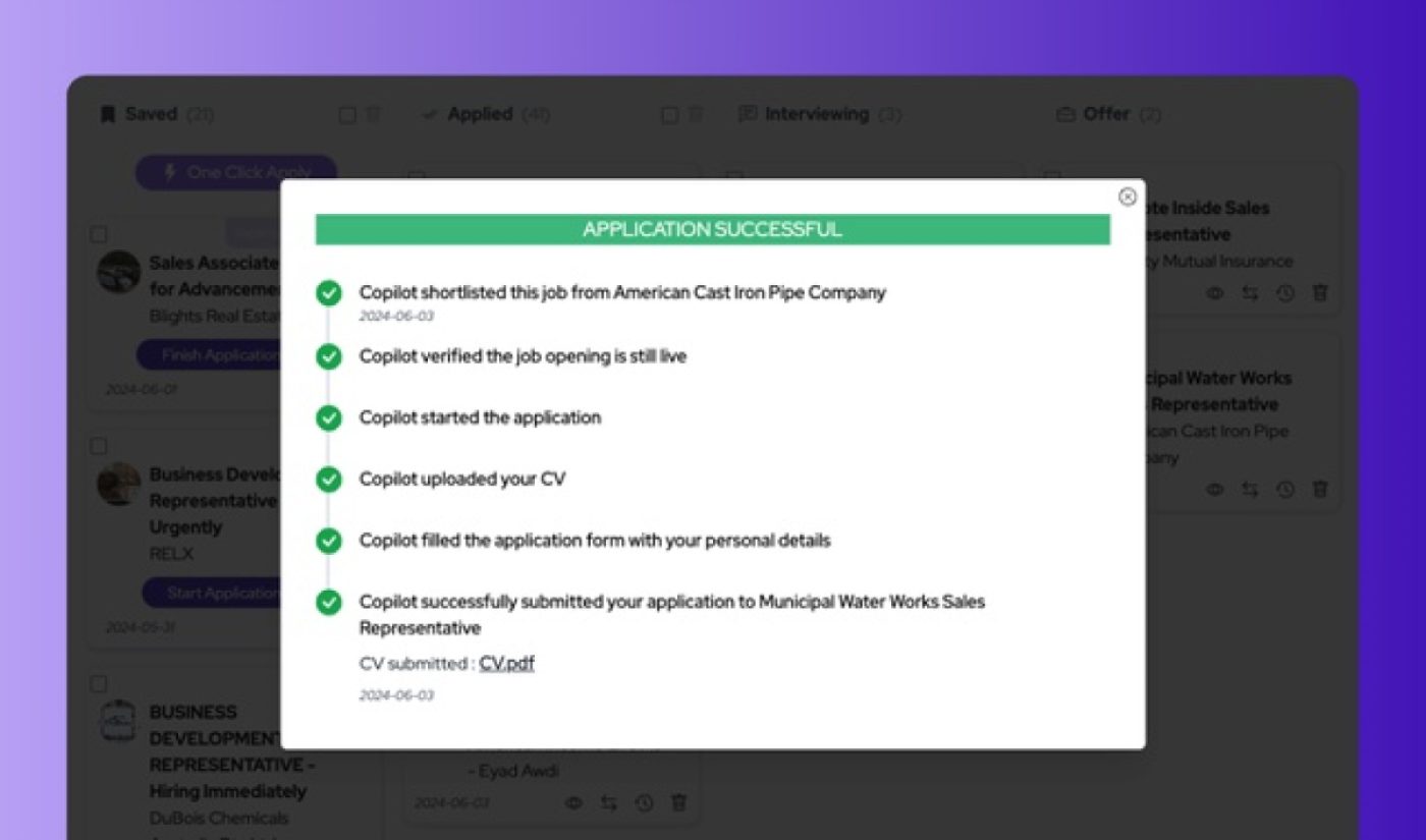 JobsAICopilot product screenshot