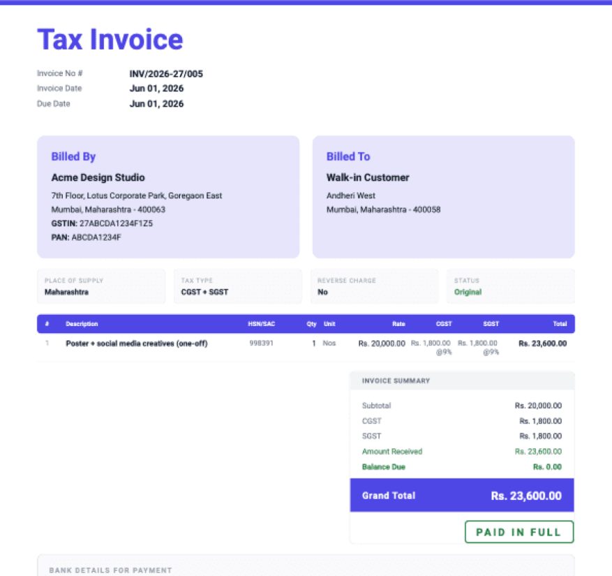 BillForge product screenshot