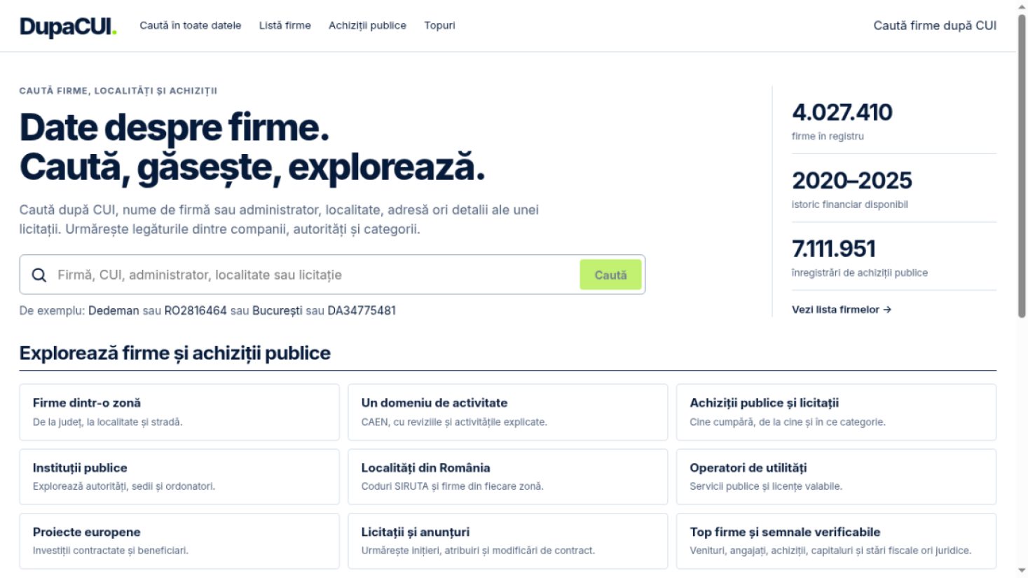 DupaCUI product screenshot