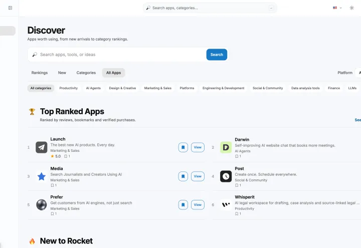 Rocket screenshot 2