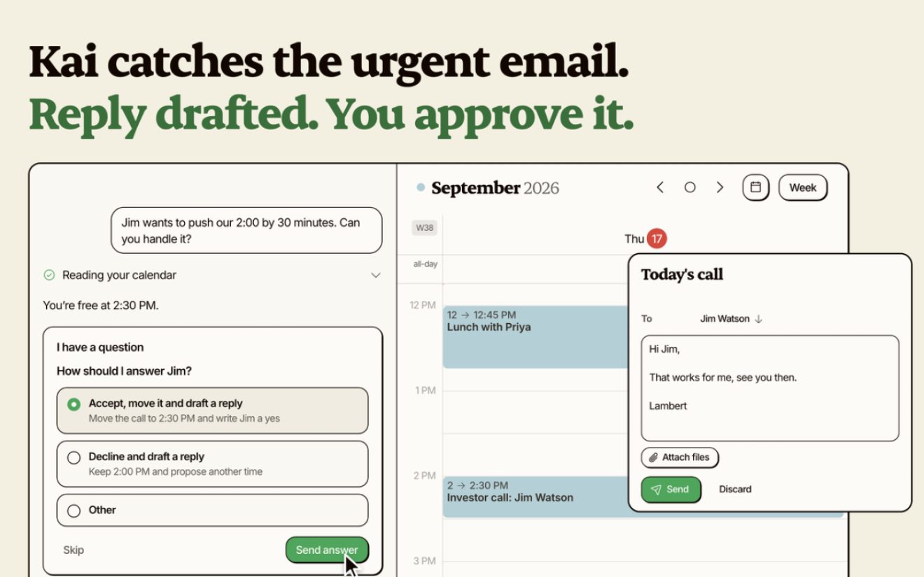 Kai product screenshot
