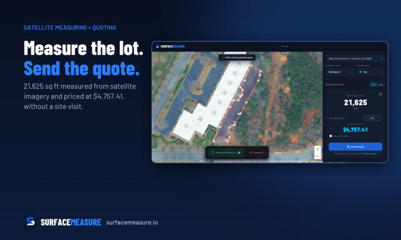 SurfaceMeasure product screenshot