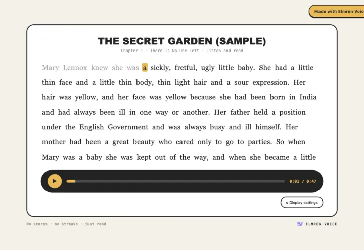 Elmren Voice screenshot 1