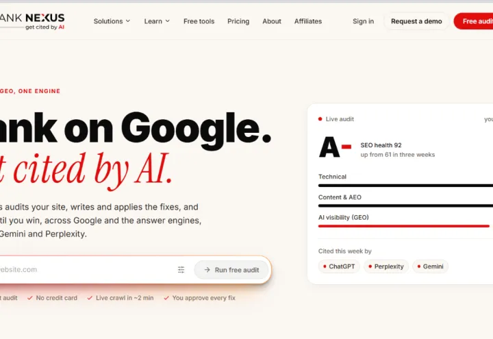 RankNexus AI screenshot 1