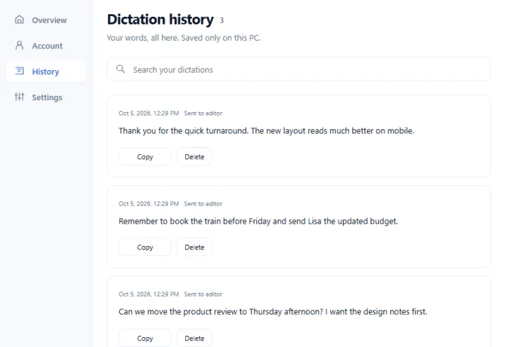 Yap screenshot 2