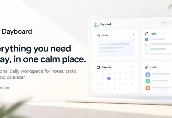 Dayboard.me screenshot 1