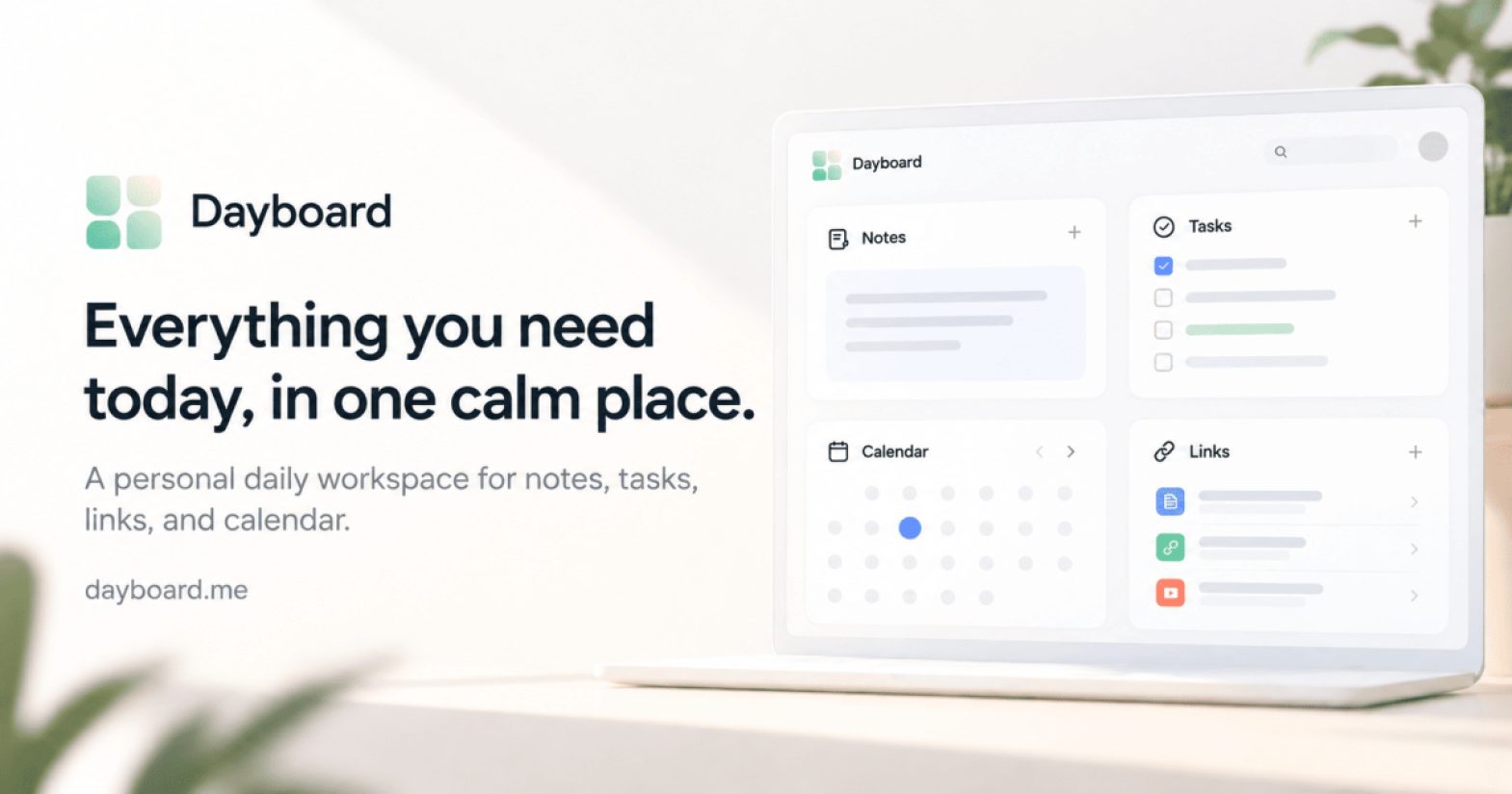 Dayboard.me product screenshot