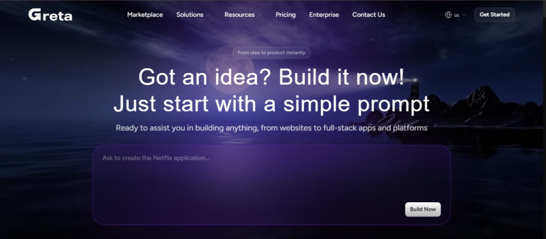 Greta.sh product screenshot