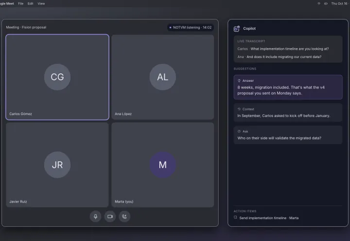 NOTVM screenshot 1