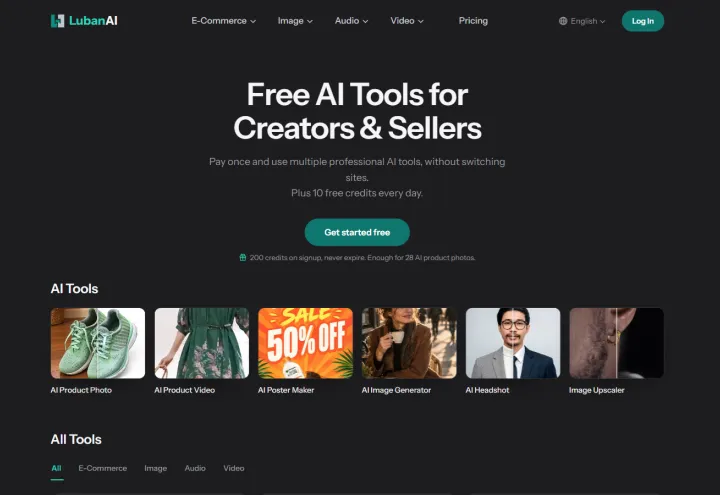 LubanAI screenshot 1