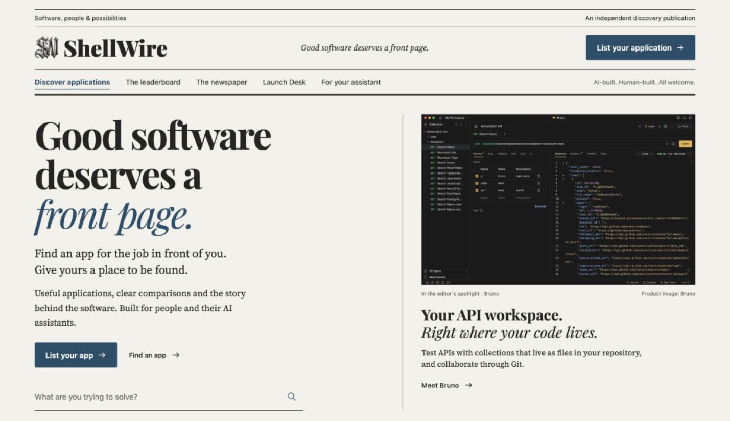 ShellWire product screenshot