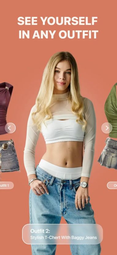 TryAnyOutfit product screenshot