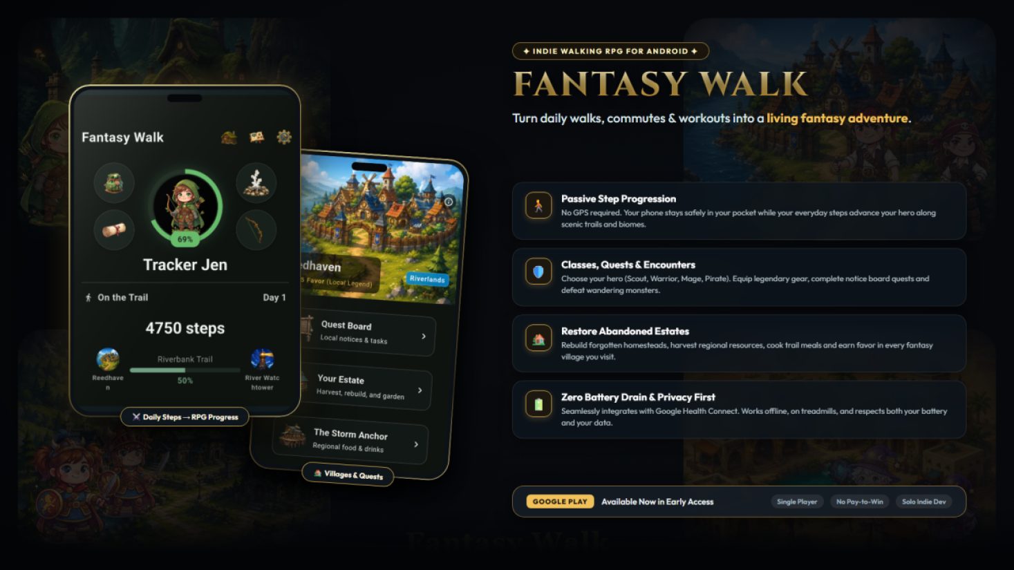 Fantasy Walk product screenshot