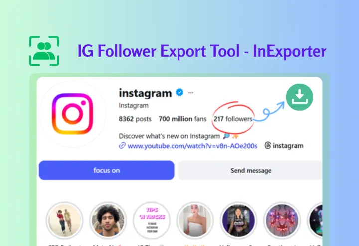 IG Follower Export Tool - InExporter screenshot 1