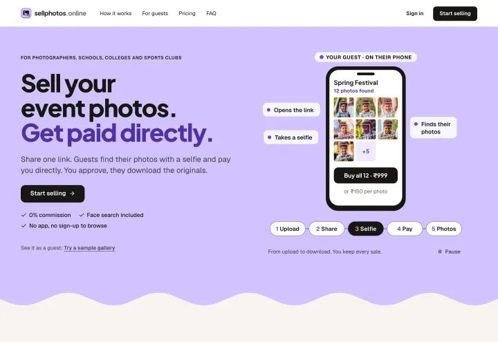 sellphotos.online screenshot 1
