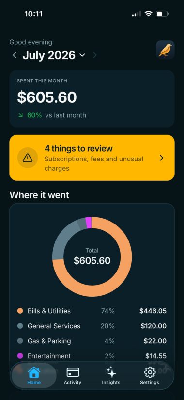 Expense Canary product screenshot