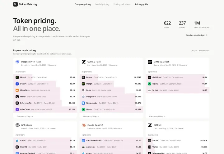 TokenPricing screenshot 1