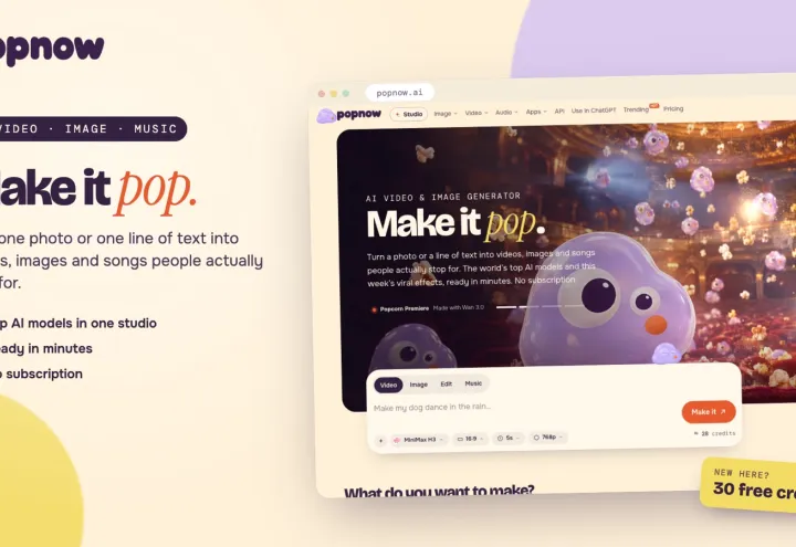 PopNow screenshot 1