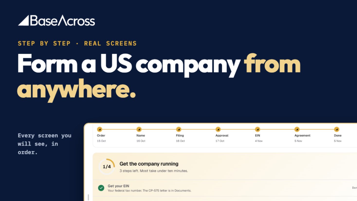 BaseAcross product screenshot