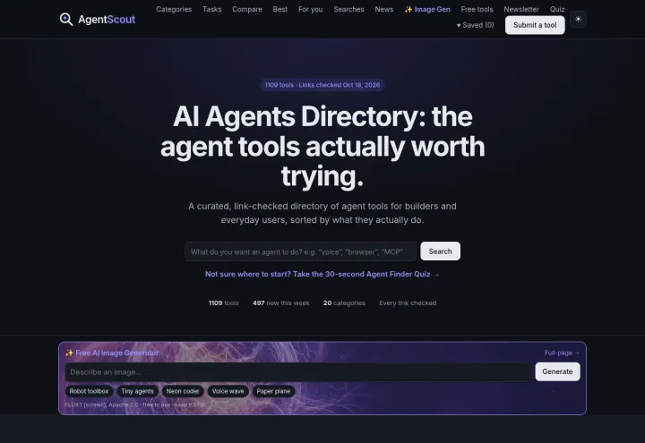 AgentScout screenshot 1