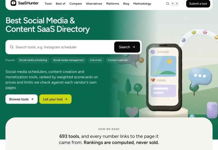 SaaSHunter screenshot 1