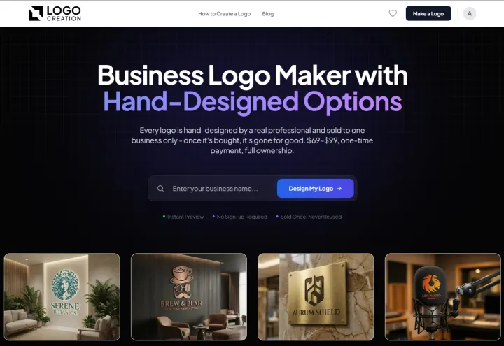 Logo Creation screenshot 1