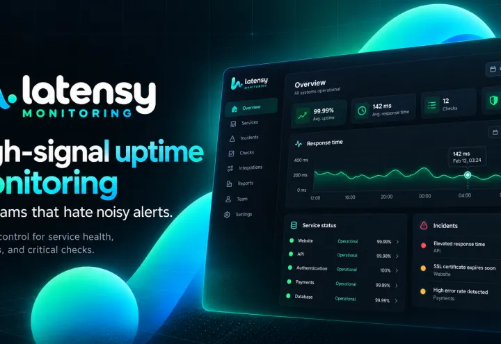 Latensy.io screenshot 1