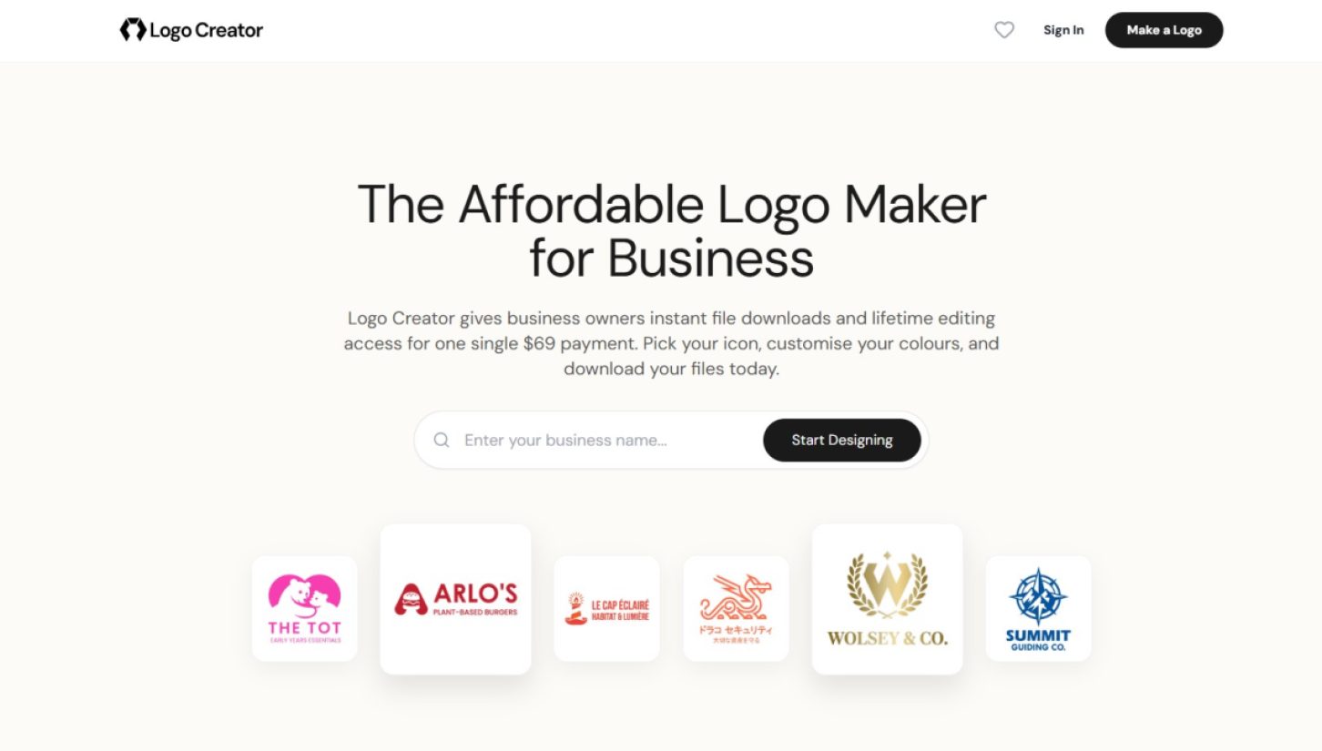 Logo Creator product screenshot