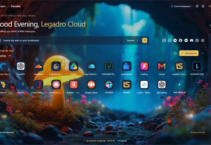 Legadro Screen screenshot 2