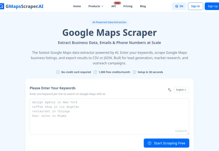 GMapsScraper.AI screenshot 1